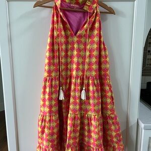 THML Tassle Tie Dress - M